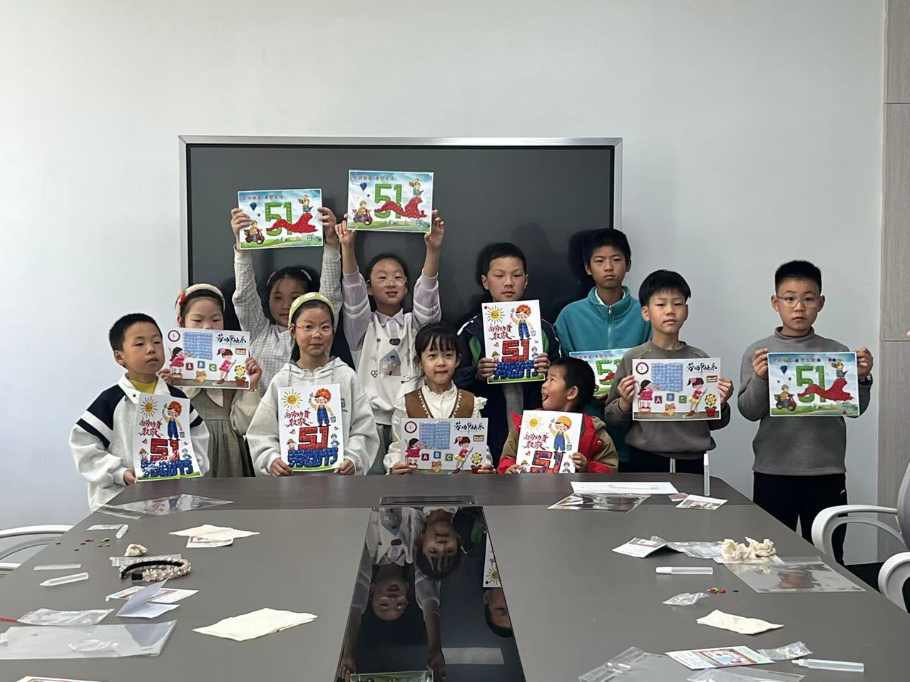 华阳街道开展未成年人五一实践活动